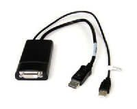 Startech.com Conversor Activo DisplayPort a DVI de Doble Enlace  ? Alimentacin por USB (DP2DVID)